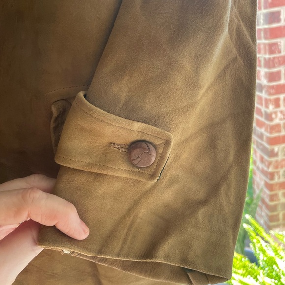 1970s Mens vintage suede jacket with a "Mr. Chips” label - Picture 3 of 7